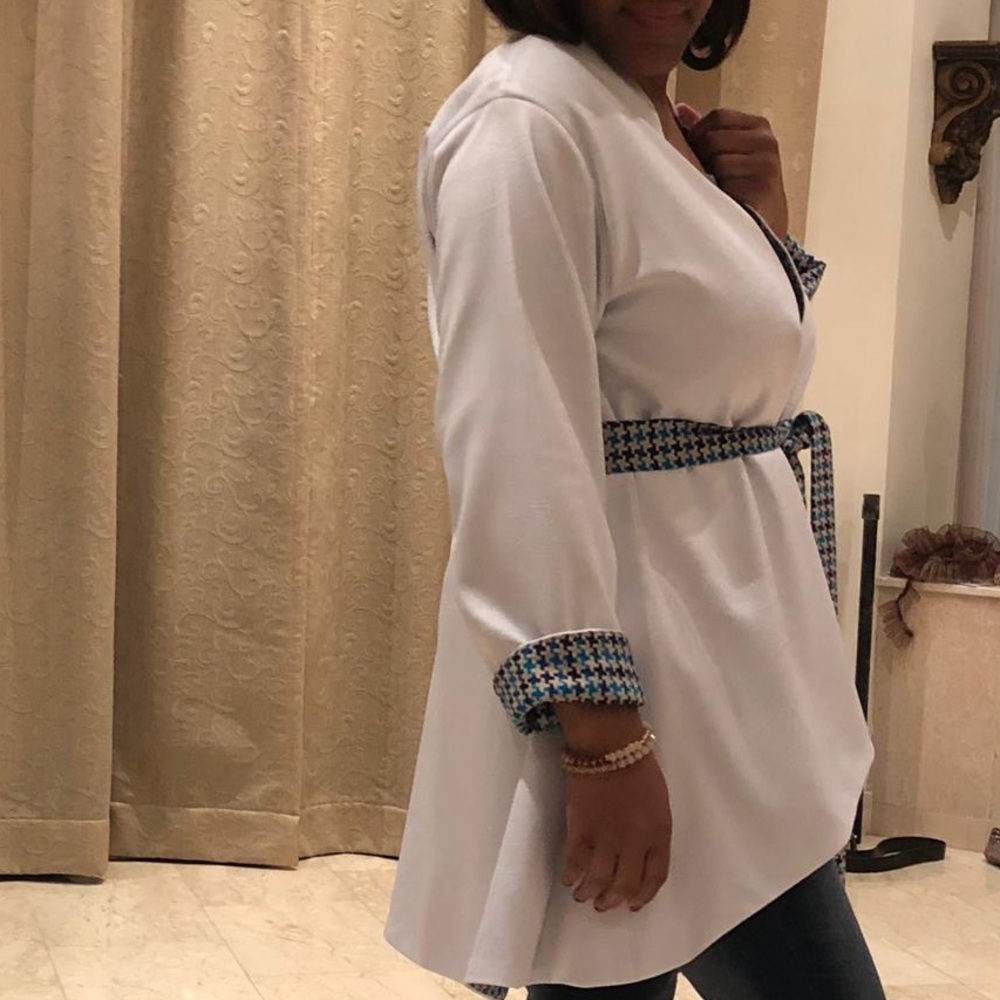 New Design item- Stunning high low reversible coat